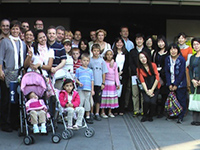 Participants learned a traditional sake brewing process.