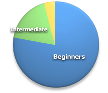 By Proficiency Level (pie chart)