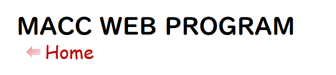 MACC Web Program